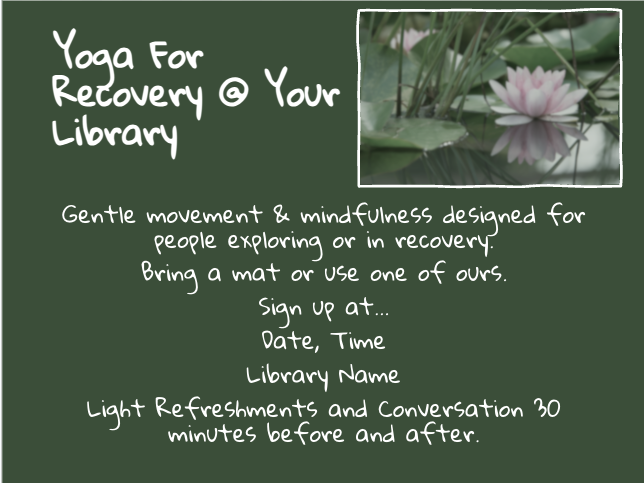 Yoga For Recovery Slide